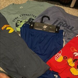 Graphic T-Shirts and Shorts 6/7 bundle